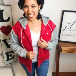 Iris & Rainbow Boutique #M224 Wonderland Corduroy Jacket