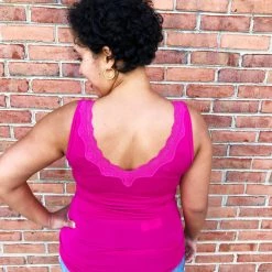 Iris & Rainbow Boutique #L270 Dreamy Reversible Tank (Magenta) New Arrivals