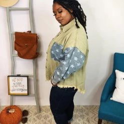 Iris & Rainbow Boutique New Arrivals #K836 Forever Your Star POL Shacket (Mocha Herb) 12 Iris & Rainbow Boutique New Arrivals #K836 Forever Your Star POL Shacket (Mocha Herb)