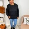 Iris & Rainbow Boutique #K930 Starry Night Speckled Sweater New Arrivals