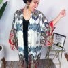 Iris & Rainbow Boutique New Arrivals #M586 Afterglow Kimono (Red)