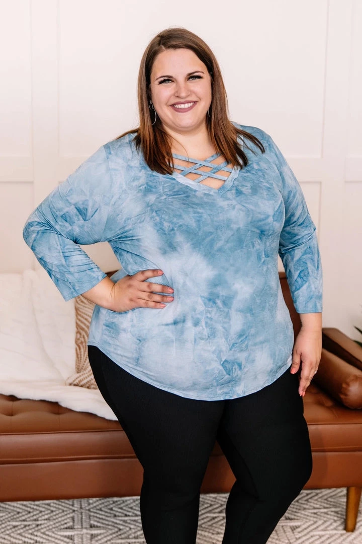 Iris & Rainbow Boutique #K981 Glittering Morning Sky Feelings 3/4 Sleeves Top New Arrivals 7 Iris & Rainbow Boutique #K981 Glittering Morning Sky Feelings 3/4 Sleeves Top New Arrivals