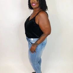 Iris & Rainbow Boutique #K758 Wrapped In Velour Bodysuit