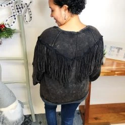 Iris & Rainbow Boutique New Arrivals #L544 Bend The Trend Top