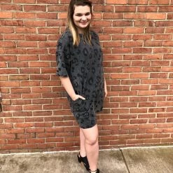 Iris & Rainbow Boutique #A62 Wild Ideas Tunic Tee Dress New Arrivals