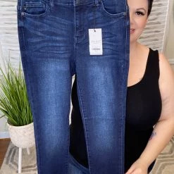 Iris & Rainbow Boutique New Arrivals #H292 Emma High Waisted Judy Blue Skinny Jeans