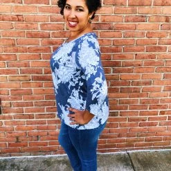 Iris & Rainbow Boutique #K557 Bloom Under The Moonlight Top