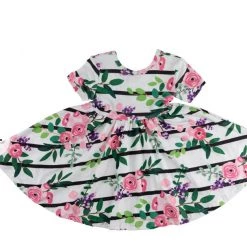 Iris & Rainbow Boutique #241 Floral Frenzy Twirl Dress New Arrivals