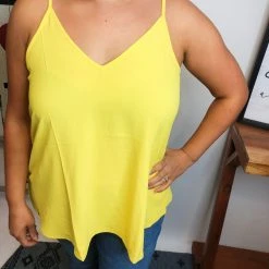 Iris & Rainbow Boutique New Arrivals #M235 A League Of Their Own Top (Lemon)