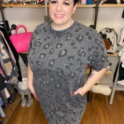 Iris & Rainbow Boutique #A62 Wild Ideas Tunic Tee Dress New Arrivals