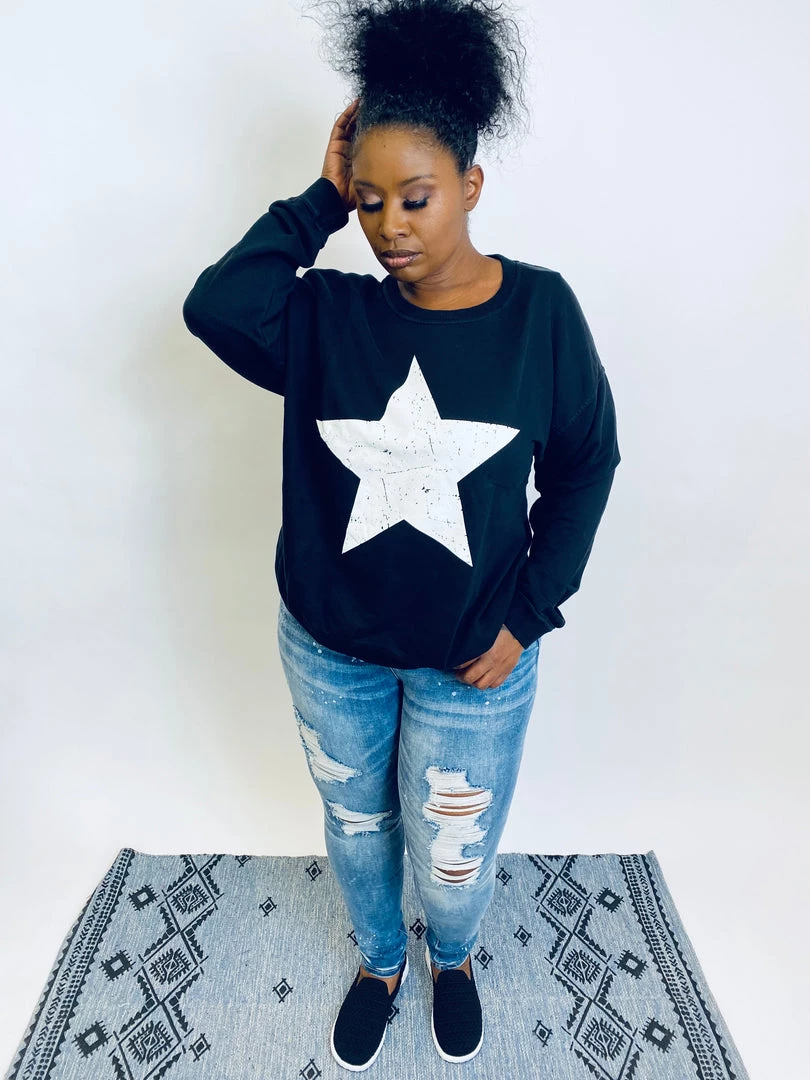 Iris & Rainbow Boutique #K459 Superhero Of The Stars Pullover New Arrivals 5 Iris & Rainbow Boutique #K459 Superhero Of The Stars Pullover New Arrivals