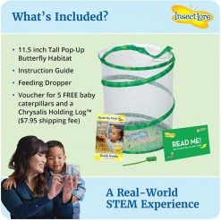 Iris & Rainbow Boutique New Arrivals #K154 Watch Them Grow (Butterfly Garden)