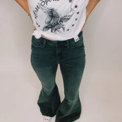 Iris & Rainbow Boutique #K359 Party At Sam's Judy Blue Super Flare Jeans New Arrivals