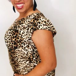 Iris & Rainbow Boutique #K331 Feisty Flutter Sleeve Top New Arrivals