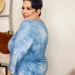 Iris & Rainbow Boutique #K981 Glittering Morning Sky Feelings 3/4 Sleeves Top New Arrivals 14 Iris & Rainbow Boutique #K981 Glittering Morning Sky Feelings 3/4 Sleeves Top New Arrivals