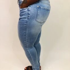 Iris & Rainbow Boutique New Arrivals #K753 Don't Be Shy Judy Blue Skinny Jeans