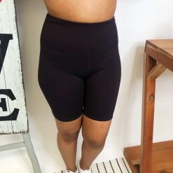 Iris & Rainbow Boutique #M277 Free Expression Biker Shorts (Chocolate) New Arrivals