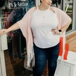 Iris & Rainbow Boutique New Arrivals #K193 Rocker Girl Tank (WHITE)