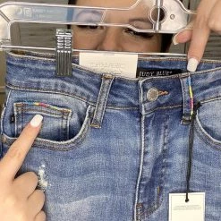 Iris & Rainbow Boutique New Arrivals #L263 Light Up The Night Judy Blue Skinny Jeans