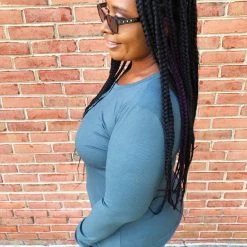 Iris & Rainbow Boutique New Arrivals #K663 Simply Sophisticated Long Sleeve Top (Teal)