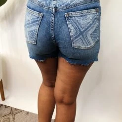 Iris & Rainbow Boutique #M497 Give Me That Judy Blue Bermuda Shorts.. New Arrivals