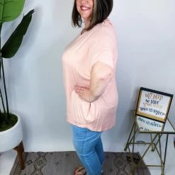 Iris & Rainbow Boutique #M621 Show My Cut Out Top (Pink Blush) New Arrivals 8 Iris & Rainbow Boutique #M621 Show My Cut Out Top (Pink Blush) New Arrivals
