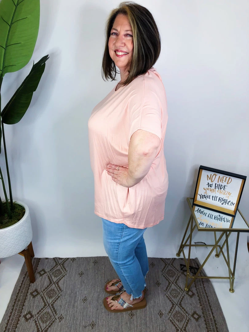 Iris & Rainbow Boutique #M621 Show My Cut Out Top (Pink Blush) New Arrivals 5 Iris & Rainbow Boutique #M621 Show My Cut Out Top (Pink Blush) New Arrivals
