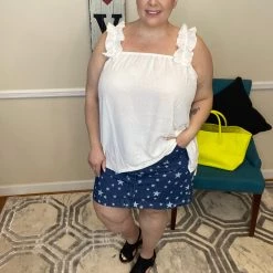 Iris & Rainbow Boutique H546 Starring In My Dreams Mini Skirt