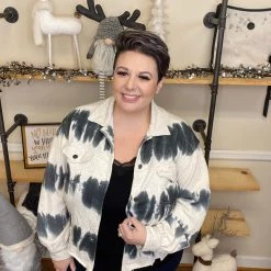 Iris & Rainbow Boutique H80 POL Tie Dye Jacket New Arrivals