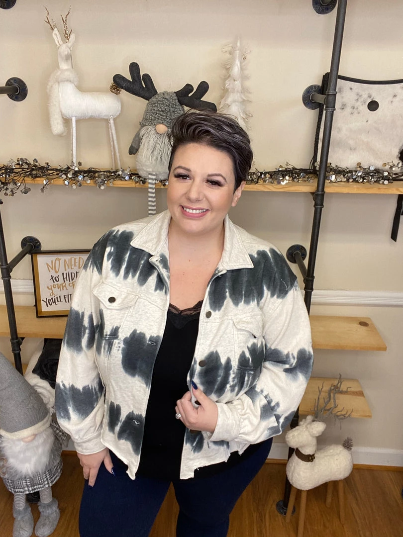 Iris & Rainbow Boutique H80 POL Tie Dye Jacket New Arrivals 4 Iris & Rainbow Boutique H80 POL Tie Dye Jacket New Arrivals