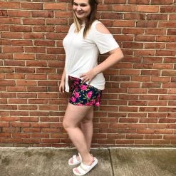 Iris & Rainbow Boutique New Arrivals #A134 Ready To Bloom Shorts