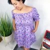 Iris & Rainbow Boutique New Arrivals #M767 Love Is Purple Dress