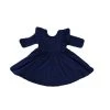 Iris & Rainbow Boutique #246 Navy Ruffle Dress New Arrivals