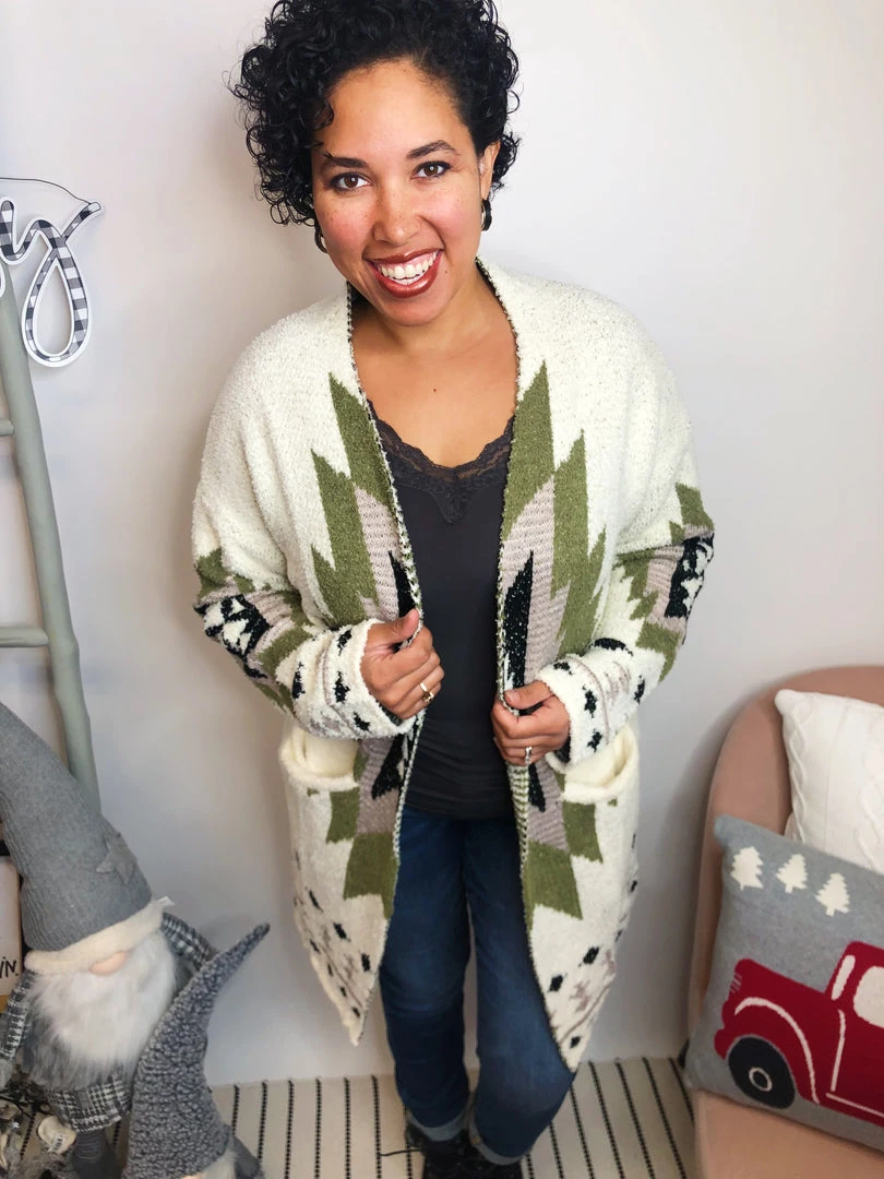 Iris & Rainbow Boutique New Arrivals #L812 The Winter Masterpiece Cardigan 5 Iris & Rainbow Boutique New Arrivals #L812 The Winter Masterpiece Cardigan