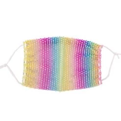 Iris & Rainbow Boutique #C191 Sparkle Mesh Face Mask Covering