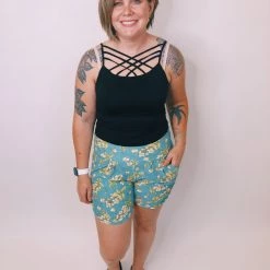 Iris & Rainbow Boutique #K316 Bahama Breeze Harem Shorts