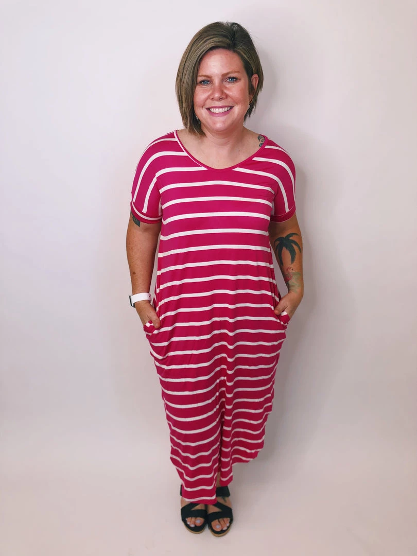 Iris & Rainbow Boutique New Arrivals #K312 Ready For It Mini Length Dress (Pink) 3 Iris & Rainbow Boutique New Arrivals #K312 Ready For It Mini Length Dress (Pink)