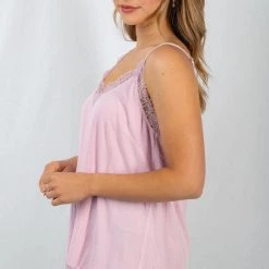 Iris & Rainbow Boutique New Arrivals #K480 Lace Extravaganza Cami (Blush)