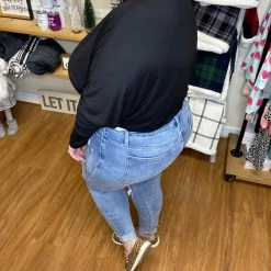 Iris & Rainbow Boutique #A112 Stop And Stare Judy Blue High Waisted Jeans