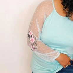 Iris & Rainbow Boutique #K236 Pastel Bouquet Top