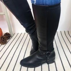 Iris & Rainbow Boutique #K951 Your Boots Are Made For Walkin' (Black) New Arrivals