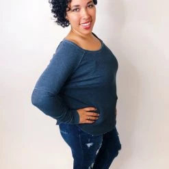 Iris & Rainbow Boutique #K602 Secrets On Long Sleeve Top New Arrivals