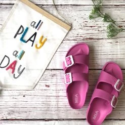 Iris & Rainbow Boutique #B1 Fun In The Sun Sandals (pink) New Arrivals