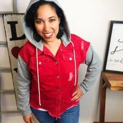 Iris & Rainbow Boutique #M224 Wonderland Corduroy Jacket