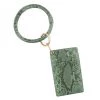 Iris & Rainbow Boutique #104 Faux Leather Snakeskin Card Keyring Holder