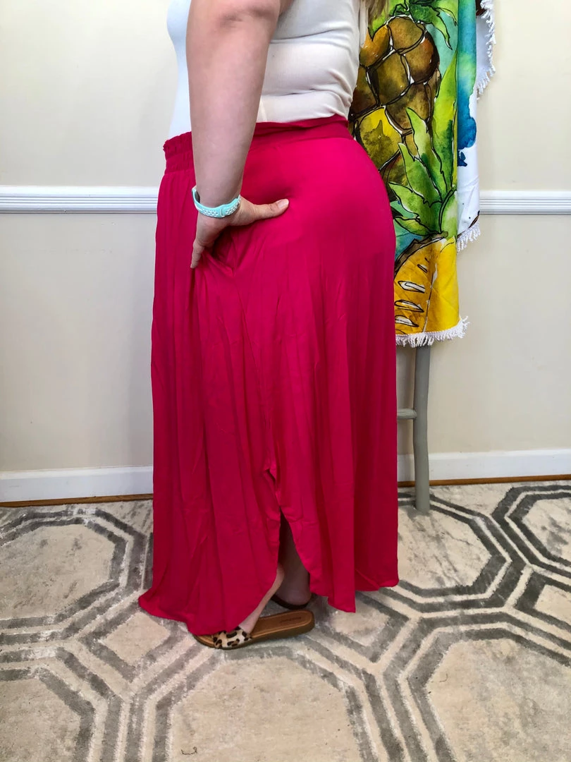 Iris & Rainbow Boutique #J49 A Breathe Of Fresh Air Maxi Skirt (Fuschia) New Arrivals 5 Iris & Rainbow Boutique #J49 A Breathe Of Fresh Air Maxi Skirt (Fuschia) New Arrivals