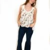 Iris & Rainbow Boutique #K559 A Flare For The Dramatic Pull-On Judy Blue Jeans
