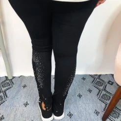 Iris & Rainbow Boutique #K778 Shine On Lace Leggings