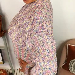 Iris & Rainbow Boutique #L218 Rainbow Splatter Sweater 16 Iris & Rainbow Boutique #L218 Rainbow Splatter Sweater