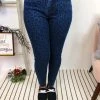 Iris & Rainbow Boutique New Arrivals #K841 Don't Call Me A Cheetah Judy Blue Skinny Jeans